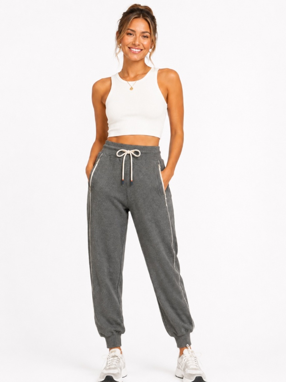 COTOPAXI Organic Cotton Sweatpants Heather Grey Size S